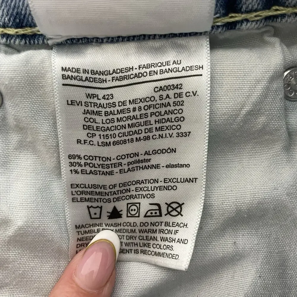 Levi's Signature Regular Light Wash Stretch Men's Jeans 32x30 (33x31) 59240073